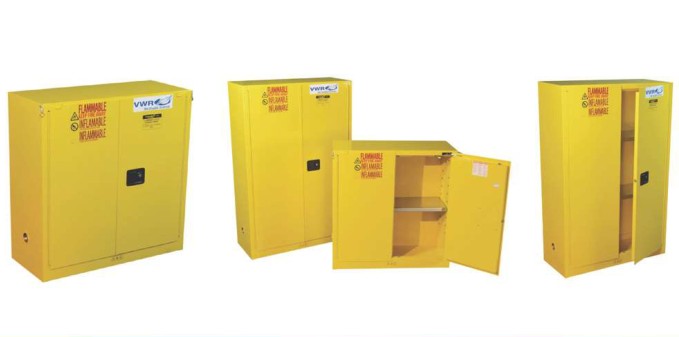 VWR Safety Cabinets for Flammables and Corrosives