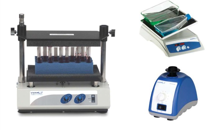 VWR Stirrers, Mixers and Shakers